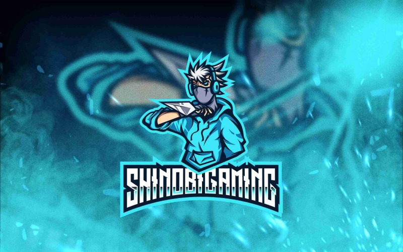 Modèle de logo Shinobi Gaming Esport