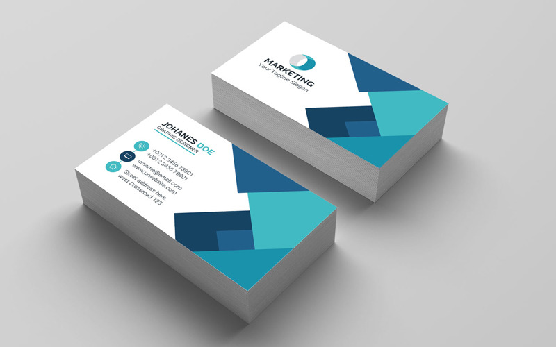 Best Business Card 02 Corporate Identity Template