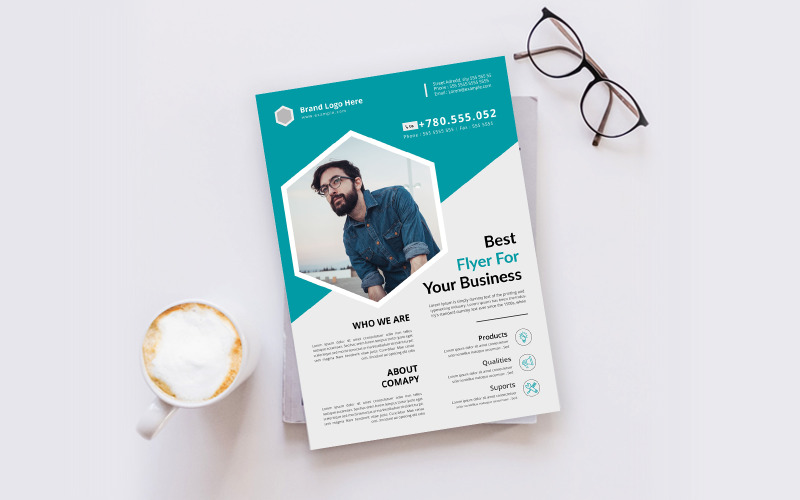 Download Фирменный стиль "Digital Flyer - Corporate Identity Template" / Digital Flyer - Corporate Identity Template - Фирменный стиль на тему графика template,flyer,business,modern,poster,corporate,design,a4,creative,simple,company,print,style,concept,element,sales,icon,idea,elegant,stylish