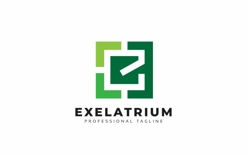 Download Шаблон логотипа "E Letter Square Logo Template" / E Letter Square Logo Template - Шаблон логотипа на тему графика brand,branding,business,clean,clever,company,corporate,e letter,ecommerce,financial,graphic,identity,letter,marketing,modern,red,round,simple,square,green