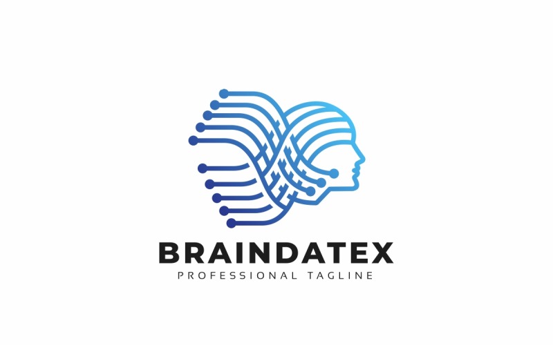 Download Шаблон логотипа "Human Data Logo Template" / Human Data Logo Template - Шаблон логотипа на тему графика ai,artificial intelligence,augmented reality,box,brainstorm,bright,business,creative,creativity,cube,data,development,digital,engineer,entertainment,gaming,global,head,hexagon,human