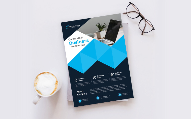 Download Фирменный стиль "Simple Business flyer - Corporate Identity Template" / Simple Business flyer - Corporate Identity Template - Фирменный стиль на тему графика template,flyer,business,modern,poster,corporate,design,a4,creative,simple,company,print,style,concept,element,sales,icon,idea,elegant,stylish