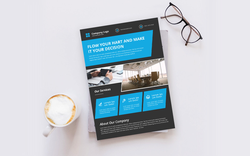 Download Фирменный стиль "Stylist Flyer - Corporate Identity Template" / Stylist Flyer - Corporate Identity Template - Фирменный стиль на тему графика template,flyer,business,modern,poster,corporate,design,a4,creative,simple,company,print,style,concept,element,sales,icon,idea,elegant,stylish