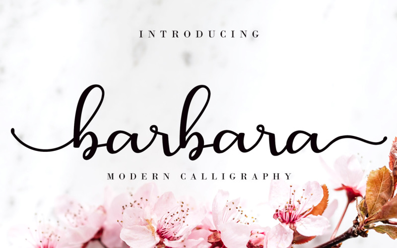 Barbara Calligraphy Font