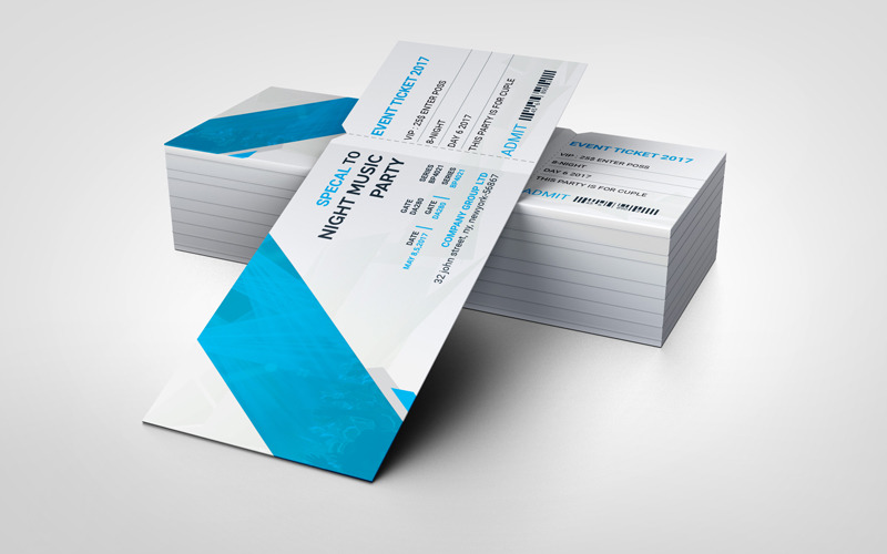 Download Фирменный стиль "01 Event Ticket - Corporate Identity Template" / 01 Event Ticket - Corporate Identity Template - Фирменный стиль на тему графика carnival,club,concert,concert tickets,conference,contemporary,editable,entrance,even ticket,event,event tickets,modern,movie,movie night,music,nightclub,party,party ticket,pattern,pretty