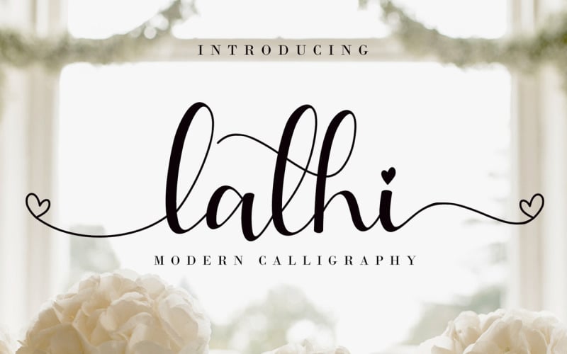 Download Шрифт "Lathi Calligraphy Font" / Lathi Calligraphy Font - Шрифт на тему графика script,handwritten,modern,calligraphy,branding,headings,wedding designs,invitations,signatures,logos,labels,fashion,business
