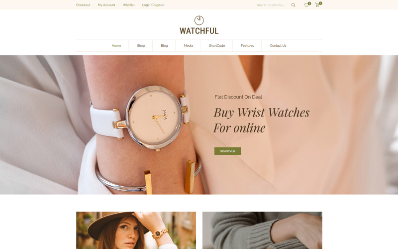 тема watch store woocommerce