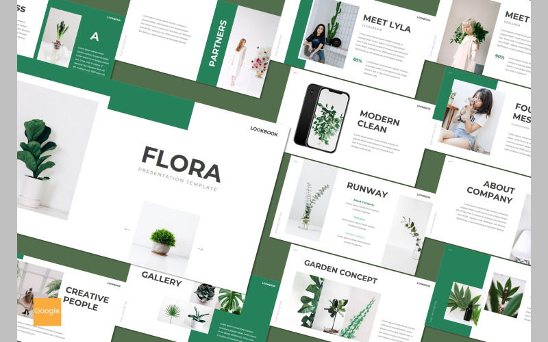 Diapositivas de Google de Flora