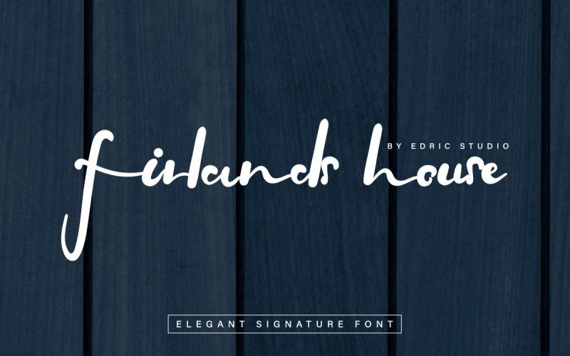 Firlands House Schriftart