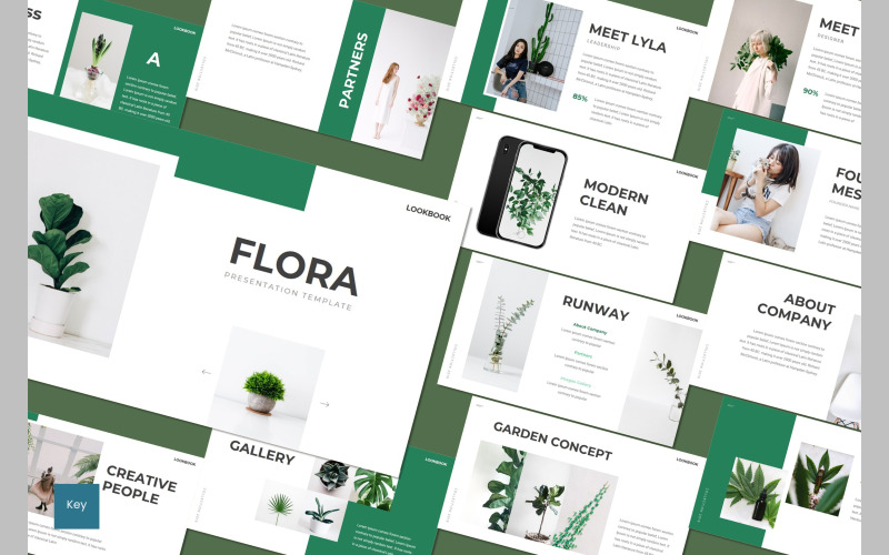 Flora - Keynote Vorlage