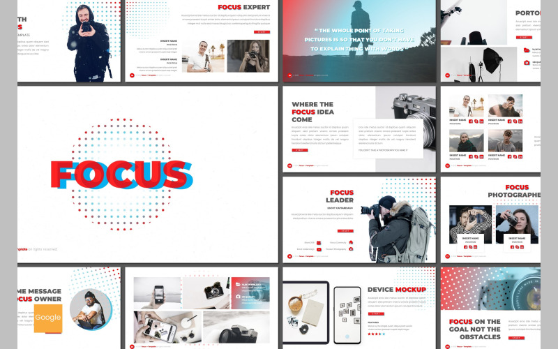 Фокус Google Slides