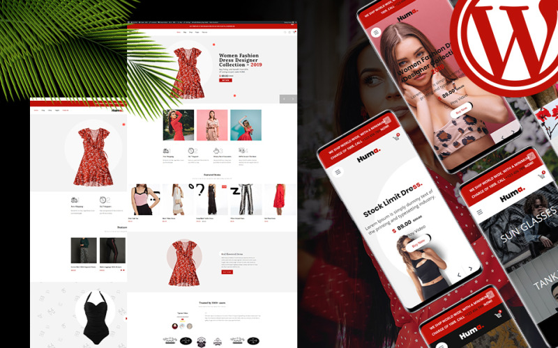 Huma - Çok Amaçlı e-Ticaret WordPress Teması