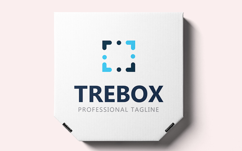 Plantilla de logotipo Trebox