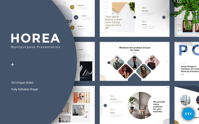 Horea - Mehrzweck - Keynote-Vorlage