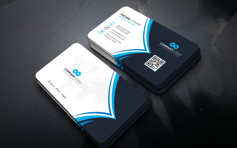 Download Фирменный стиль "Business Card - Corporate Identity Template" / Business Card - Corporate Identity Template - Фирменный стиль на тему графика modern,simple,unique,strong,typography,business,professional,cmyk,color,new,clean,psd,logo,corporate,company,letterhead,id