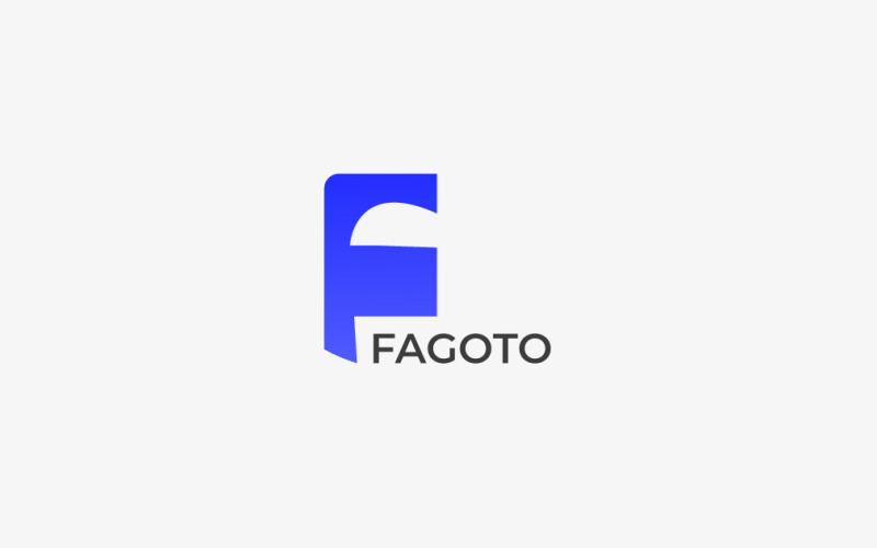 Letter F Logo sjabloon
