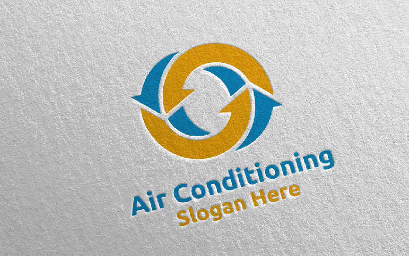 Air Conditioning and Heating Services 11 Logo Template