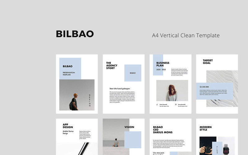 BILBAO - Presentazioni Google verticali A4