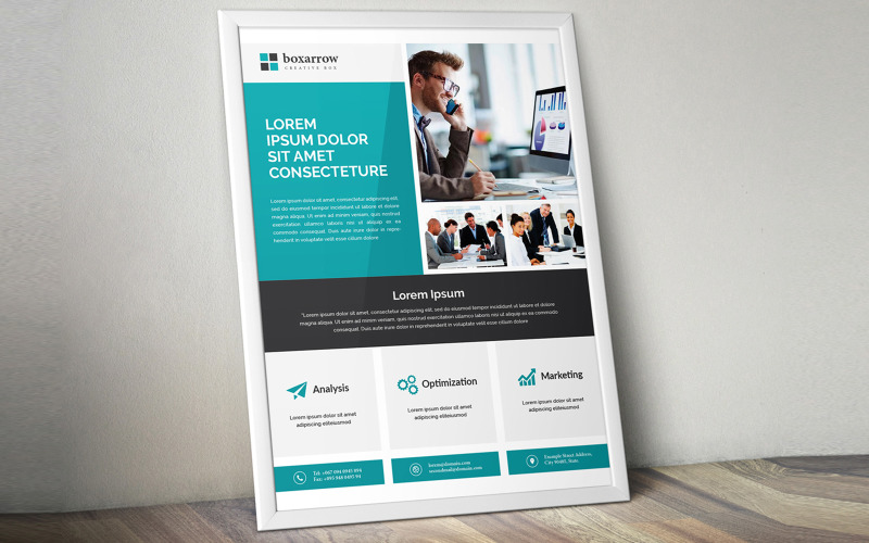 Download Фирменный стиль "Flyer - Corporate Identity Template" / Flyer - Corporate Identity Template - Фирменный стиль на тему графика a4,business,company,conference,conference flyer,convention,corporate,corporate flyer,flyer,leaflet,marketing,meeting,multipurpose,newspaper,poster,professional,prospectus,seminar flyer,summit