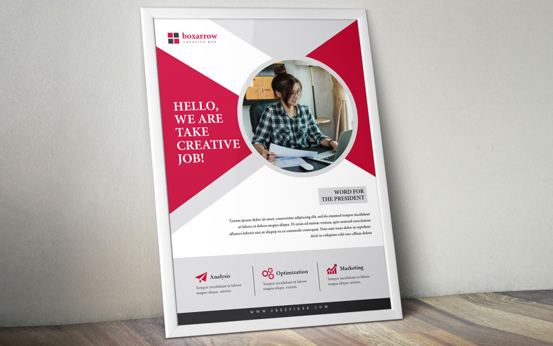 Download Фирменный стиль "Flyer - Corporate Identity Template" / Flyer - Corporate Identity Template - Фирменный стиль на тему графика a4,business,company,conference,conference flyer,convention,corporate,corporate flyer,flyer,leaflet,marketing,meeting,multipurpose,newspaper,poster,professional,prospectus,seminar flyer,summit