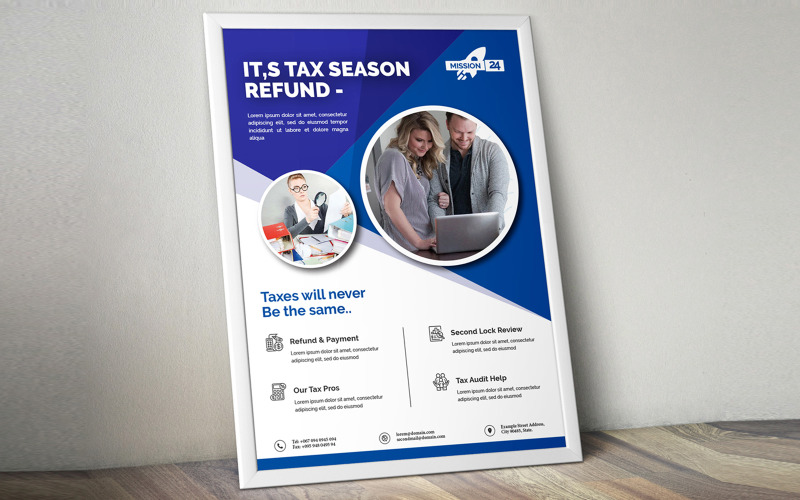 Download Фирменный стиль "Income Tax Flyer - Corporate Identity Template" / Income Tax Flyer - Corporate Identity Template - Фирменный стиль на тему графика a4,business,company,conference,conference flyer,convention,corporate,corporate flyer,flyer,leaflet,marketing,meeting,multipurpose,newspaper,poster,professional,prospectus,seminar flyer,summit