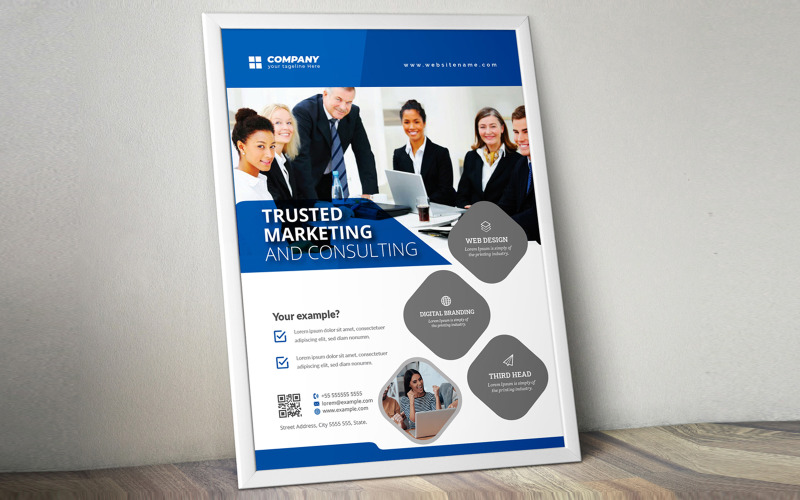 Download Фирменный стиль "Modern Business Flyer - Corporate Identity Template" / Modern Business Flyer - Corporate Identity Template - Фирменный стиль на тему графика a4,business,company,conference,conference flyer,convention,corporate,corporate flyer,flyer,leaflet,marketing,meeting,multipurpose,newspaper,poster,professional,prospectus,seminar flyer,summit