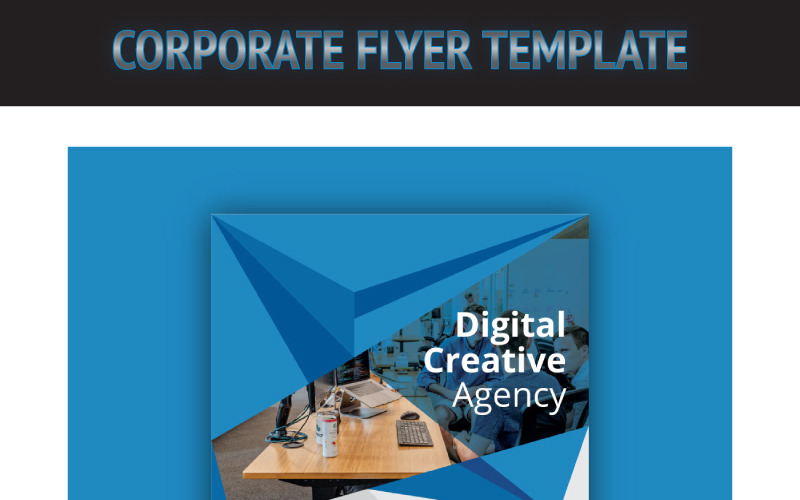 Download Фирменный стиль "Flyer - Corporate Identity Template" / Flyer - Corporate Identity Template - Фирменный стиль на тему графика corporate,flyer,design,business,company,template,travel,promotion,ad,food,offer,digital,real,estate