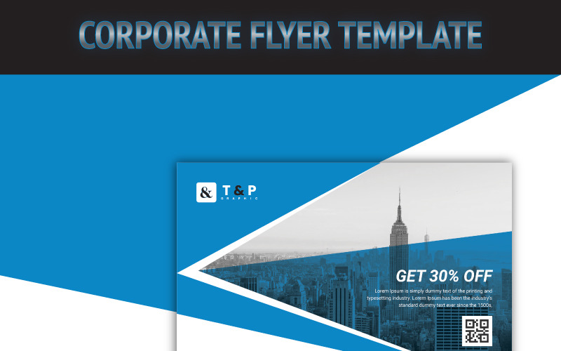 Download Фирменный стиль "Flyer - Corporate Identity Template" / Flyer - Corporate Identity Template - Фирменный стиль на тему графика flyer,design,corporate,business,flyer,a4size,advertisement,company,travel,food,letter,project