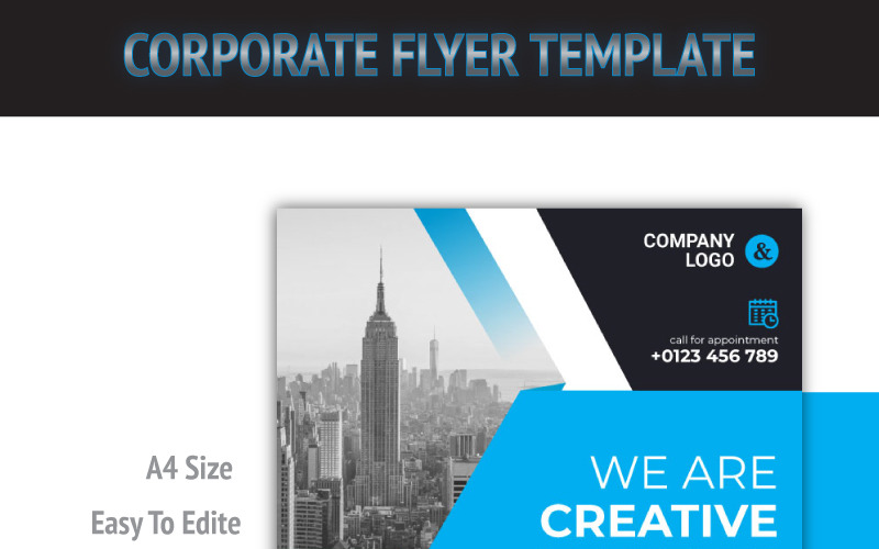 Flyer Design - Corporate Identity Vorlage