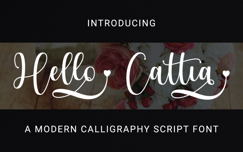 Download Шрифт "Hello Cattia - Font" / Hello Cattia - Font - Шрифт на тему графика typography,font,branding,handmade,handwriting,photography,business,design,wedding,invitation,cricut,stationery,beautiful,poster,family