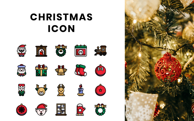 Download Набор иконок "Christmas Icon Set" / Christmas Icon Set - Набор иконок на тему графика angel,calendar,checklist,fireplace,icon set,invitation,outline,reindeer,snowflake,thin,champagne,christmas lights,christmas ornament,christmas tree,happiness,hat,stroking,candle,december,gift