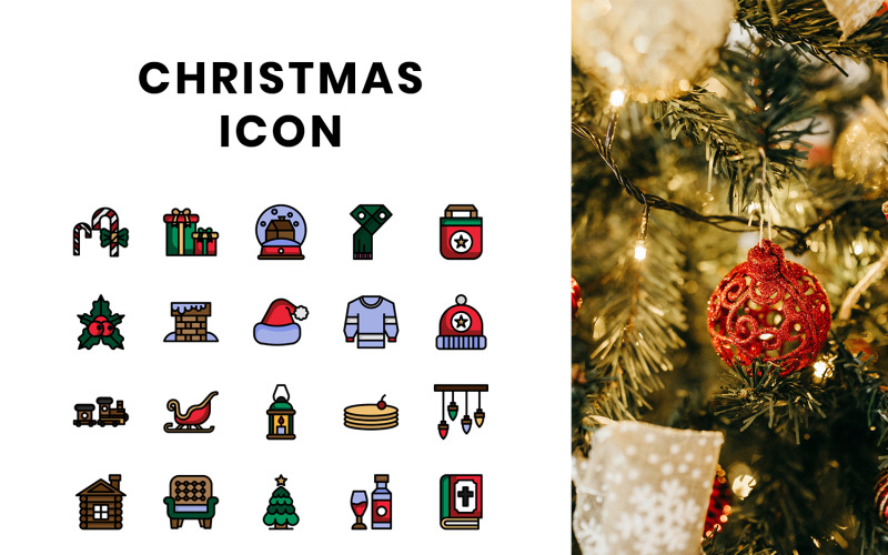 Download Набор иконок "Christmas Line Color Vol II Icon Set" / Christmas Line Color Vol II Icon Set - Набор иконок на тему графика angel,calendar,checklist,fireplace,icon set,invitation,outline,reindeer,snowflake,thin,champagne,christmas lights,christmas ornament,christmas tree,happiness,hat,stroking,candle,december,gift