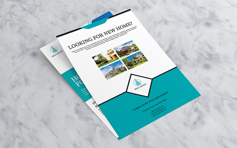 Download Фирменный стиль "Real Estate Flyer - Corporate Identity Template" / Real Estate Flyer - Corporate Identity Template - Фирменный стиль на тему графика ad,advert,advertisement,building,business,business flyer,commercial ad,corporate,corporate flyer,flyer,housing,interior flyer,leaflet,print ready,printable,psd,psd flyer,real estate,rent hous