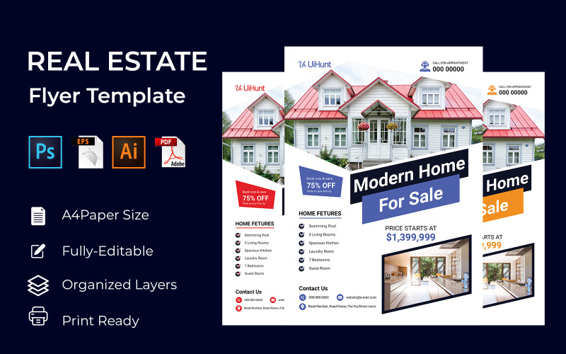 Download Фирменный стиль "Real Estate Flyer Vol-02 - Corporate Identity Template" / Real Estate Flyer Vol-02 - Corporate Identity Template - Фирменный стиль на тему графика advertisement,advertising,agency,agent,broker,bundle,commercial,flyer,home,interior design flyer,leaflet,lease,loan,magazine,mortgage,negotiator,newspaper,open house,poster,property