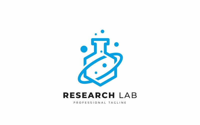 Research Lab Logo Template