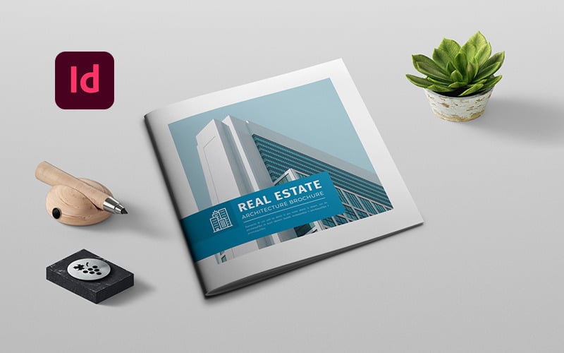 Download Фирменный стиль "Square Realestate/Architecture Brochure - Corporate Identity Template" / Square Realestate/Architecture Brochure - Corporate Identity Template - Фирменный стиль на тему графика a4,annual,annual report,business,business catalog,catalog,catalog template,catalogs,catalogue template,chart,charts,clean,corporate,customizable,customize,design,elegant,indesign,infographic,