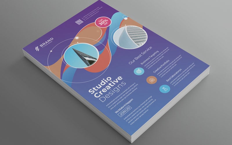Download Фирменный стиль "Brand - Business Flyer Vol_ 89 - Corporate Identity Template" / Brand - Business Flyer Vol_ 89 - Corporate Identity Template - Фирменный стиль на тему графика flyer,big,bundle,business,company,corporate,design,eps,font,letterhead,office,official,pack,pad,template,word,docx,a4,psd,creative