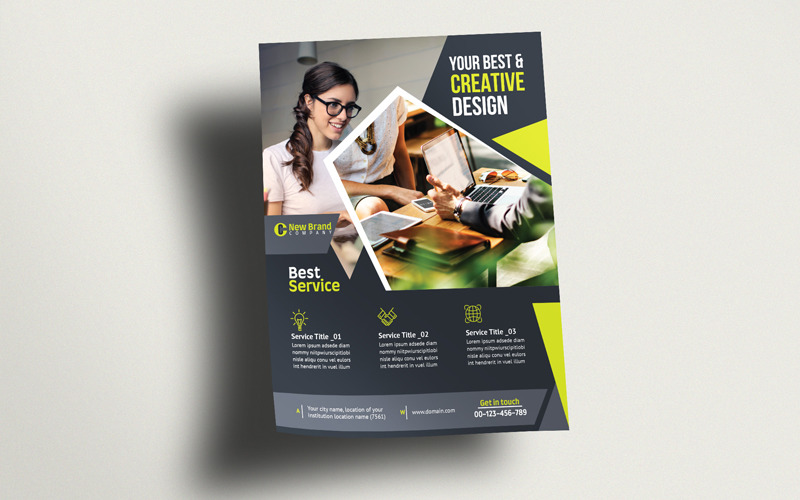 Download Фирменный стиль "Business Flyer (Editable) - Corporate Identity Template" / Business Flyer (Editable) - Corporate Identity Template - Фирменный стиль a4,ad,agency,builder,bundle,business,clean,coaching,company,concept,consulting,corporate,creative,design,digital,flyer,flyers,marketing,modern,multipurpose