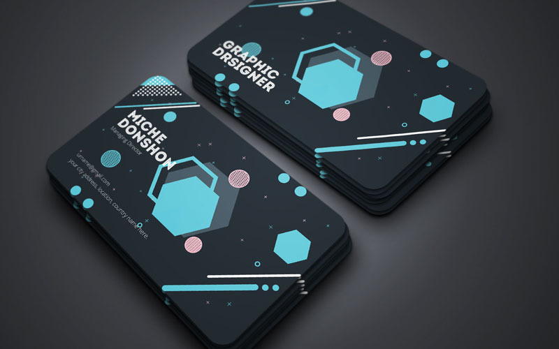 Download Фирменный стиль "Miche Donshon Business Card - Corporate Identity Template" / Miche Donshon Business Card - Corporate Identity Template - Фирменный стиль на тему графика best,branding,bundle,business card,clean,corporate,creative,design,editable,gold,minimal,modern,pack package,simple,template,visiting,psd