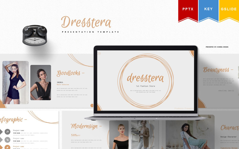 Dresstera | PowerPoint-sjabloon