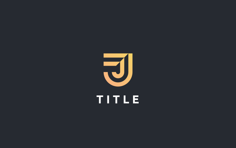 J Logo Şablonu