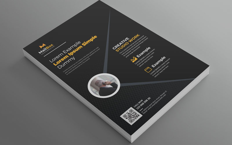 Mailbox Best Business Flyer Vol_ 111 Corporate Identity Template
