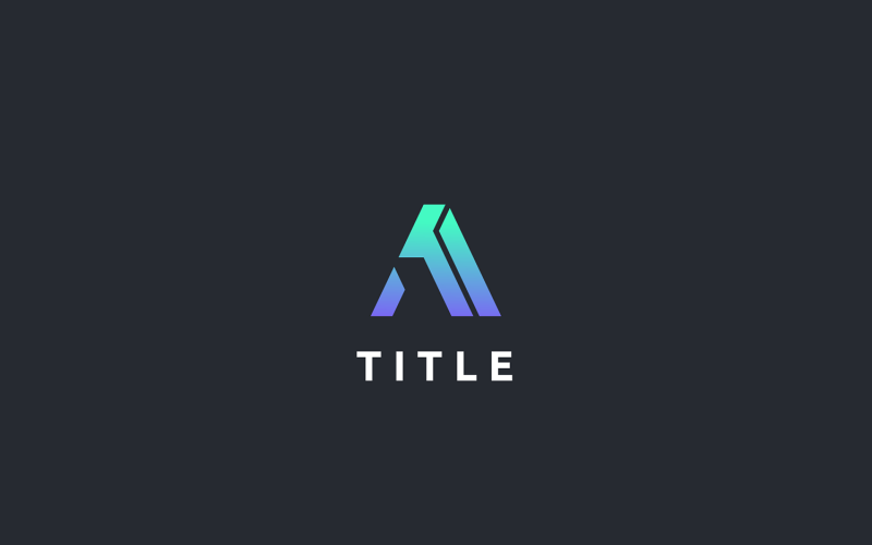 Modèle de logo AT