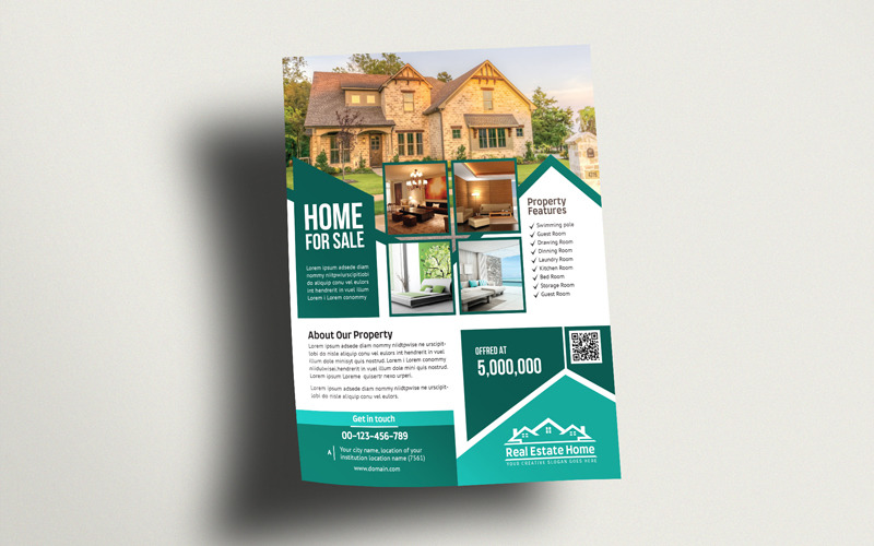 Download Фирменный стиль "Real Estate Flyer (Editable) - Corporate Identity Template" / Real Estate Flyer (Editable) - Corporate Identity Template - Фирменный стиль advertisement,advertising,agency,agent,broker,commercial,flyer,home,house,leaflet,lease,loan,magazine,marketing,mortgage,negotiator,newspaper,open house,poster,professional