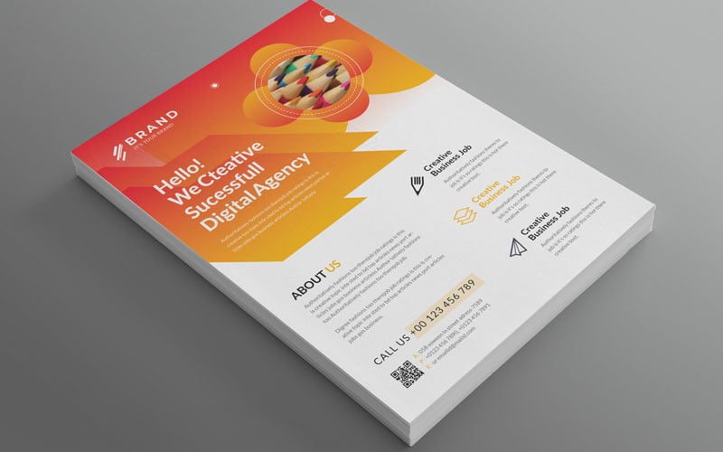 Download Фирменный стиль "Brand - Best Business Flyer Vol_ 103 - Corporate Identity Template" / Brand - Best Business Flyer Vol_ 103 - Corporate Identity Template - Фирменный стиль на тему графика flyer,big,bundle,business,company,corporate,design,eps,font,package,professional,offer,official,pack,pad,template,discount,print,a4,psd