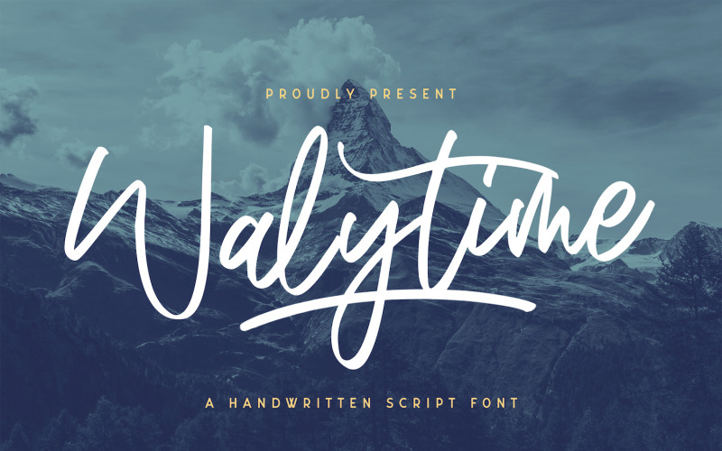 Walytime-手写字体
