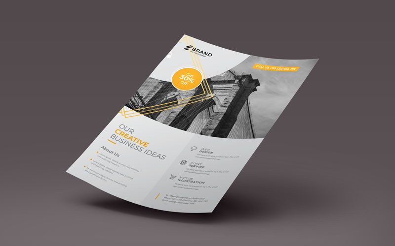 Download Фирменный стиль "Brand - Best Business Flyer Vol_ 116 - Corporate Identity Template" / Brand - Best Business Flyer Vol_ 116 - Corporate Identity Template - Фирменный стиль на тему графика flyer,big,bundle,business,company,corporate,design,eps,font,package,professional,offer,official,pack,pad,template,discount,print,a4,psd