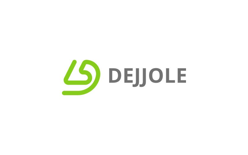 Letter DL Flat line - DEJJOLE Logo Template