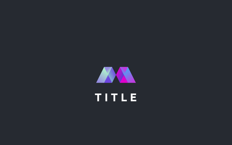 M Logo Template