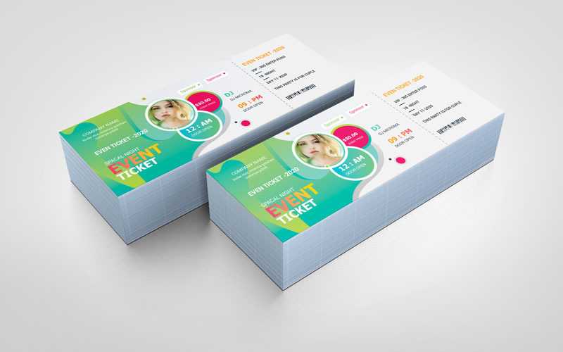 Download Фирменный стиль "Event Ticket Vol_ 35 - Corporate Identity Template" / Event Ticket Vol_ 35 - Corporate Identity Template - Фирменный стиль на тему графика advert,advertisement,date,design,concert tickets,conference,contemporary,editable,entrance,even ticket,event,event tickets,modern,movie,movie night,music,nightclub,party,party ticket,pattern